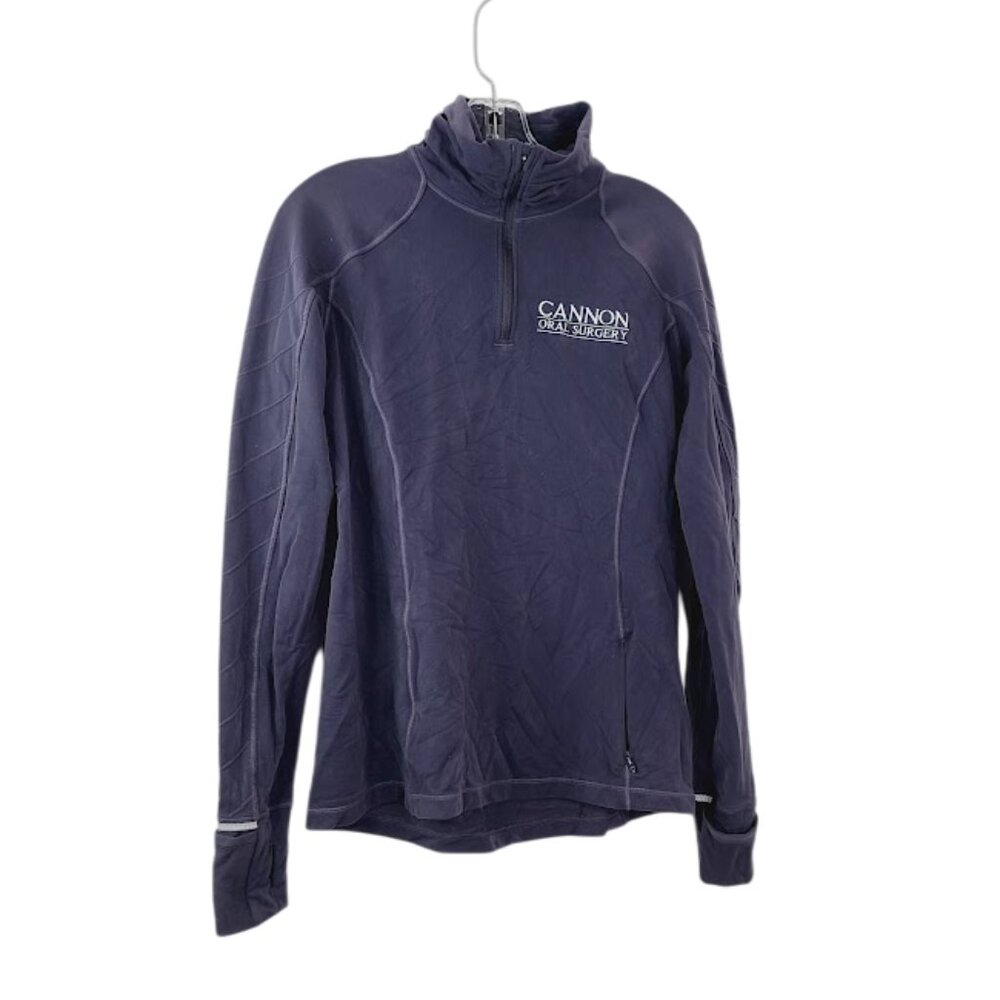 Lululemon Women's Purple 1/4 Zip Long Sleeve Casual Athletic Pullover Size 10